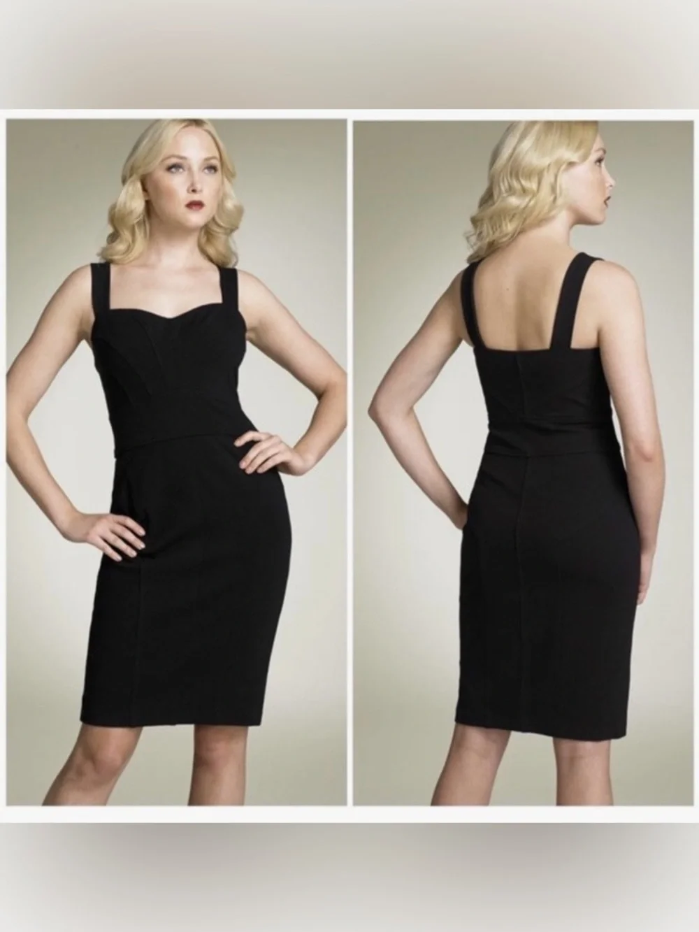 NWOT Diane von Furstenberg Jiwon Little Black Dress - Picture 1 of 4